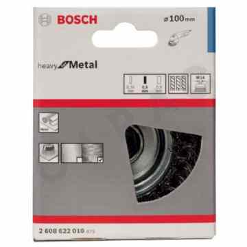 Cipac BOSCH - BROSSE BOISSEAU 100 X 0,5 MM, M14 - 2608622010