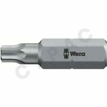 Cipac WERA - EXTRA STIJVE STANDAARD BIT P.VIS TORX 867/1 TORX 7 X 25 MM - WER05066494001