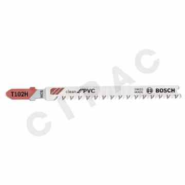 Cipac BOSCH - DECOUPEERZAAGBLAD T102 H CLEAN FOR PVC 3X - 2608667445