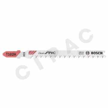 Cipac BOSCH - DECOUPEERZAAGBLAD T102 H CLEAN FOR PVC 5X - 2608667446