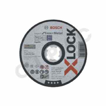 Cipac BOSCH - X-LOCK DISQUE À TRONÇONNER EXPERT FORINOX & METAL 125X1X22.23MM, PLAT - 2608619264