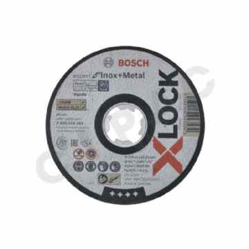 Cipac BOSCH - X-LOCK DISQUE À TRONÇONNER EXPERT FOR INOX & METAL 115X1X22.23MM, PLAT - 2608619263