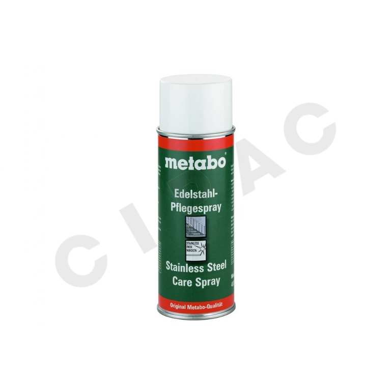 Cipac METABO - Spray d'entretien pour acier inoxydable 400 ml - 626377000