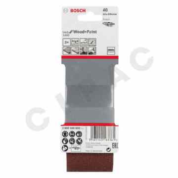 Cipac BOSCH - BANDE ABRASIVE X440 BEST FOR WOOD AND PAINT, 60 X 400 MM, GRAIN 40, 3X - 2608606000