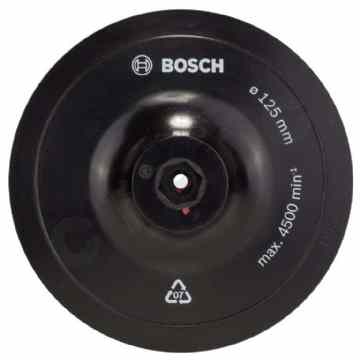 Cipac BOSCH - PLATEAU DE PONÇAGE AUTO-AGRIPPANT VELCRO 125 X 8 MM - 1609200154