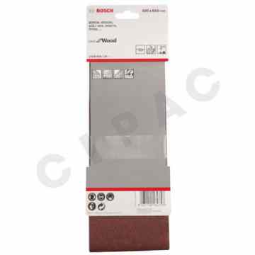 Cipac BOSCH - BANDE ABRASIVE X440 BEST FOR WOOD AND PAINT, 100 X 610 MM, GRAIN 60; 80; 100 - 2608606139