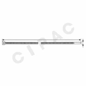 Cipac LUMX - SAC 100 COLLIERS SERRAGE 365X7,8 (MAX 100) INCOLORE - WM 15227C