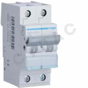 Cipac HAGER - DISJONCT 2P 20A 3KA C - HAGMWN220A