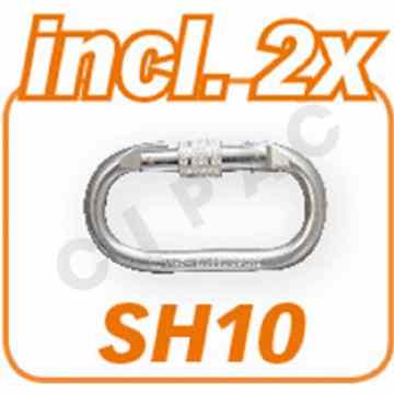 Cipac SECURX - Longe de connexion + 2 x SH10 - SX 102320