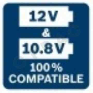 Cipac BOSCH - THERMODETECTOR GTC 400 C (POLSRIEM, MICRO USB KABEL, 1X 12V 1,5AH BATTERIJ, LADER GAL 1230 CV, EPP INLAY APPARAAT) - 0601083101