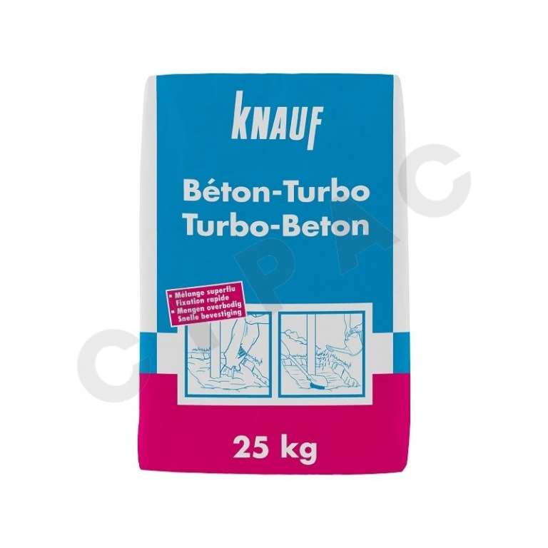 Cipac KNAUF - KNAUF BETON TURBO 25 KG - 00077658