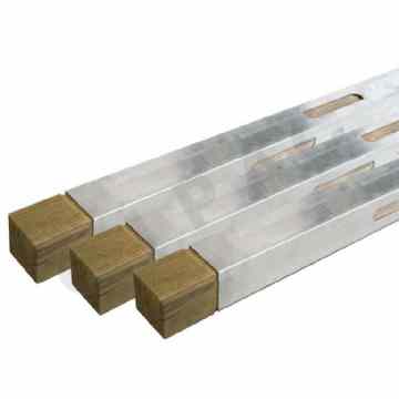 Cipac PREMIUM ALU - Règle de maçon 300 cm avec bois - Alu Pro Wood - PR 120300