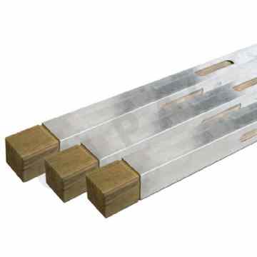 Cipac PREMIUM ALU - Règle de maçon 250 cm avec bois - Alu Pro Wood - PR 120250