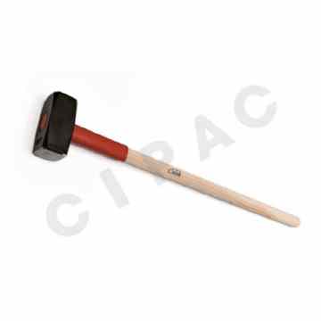 Cipac SOLID - Masse avec manche en bois, avec manchon de protection - 5000 gr - PM 802150