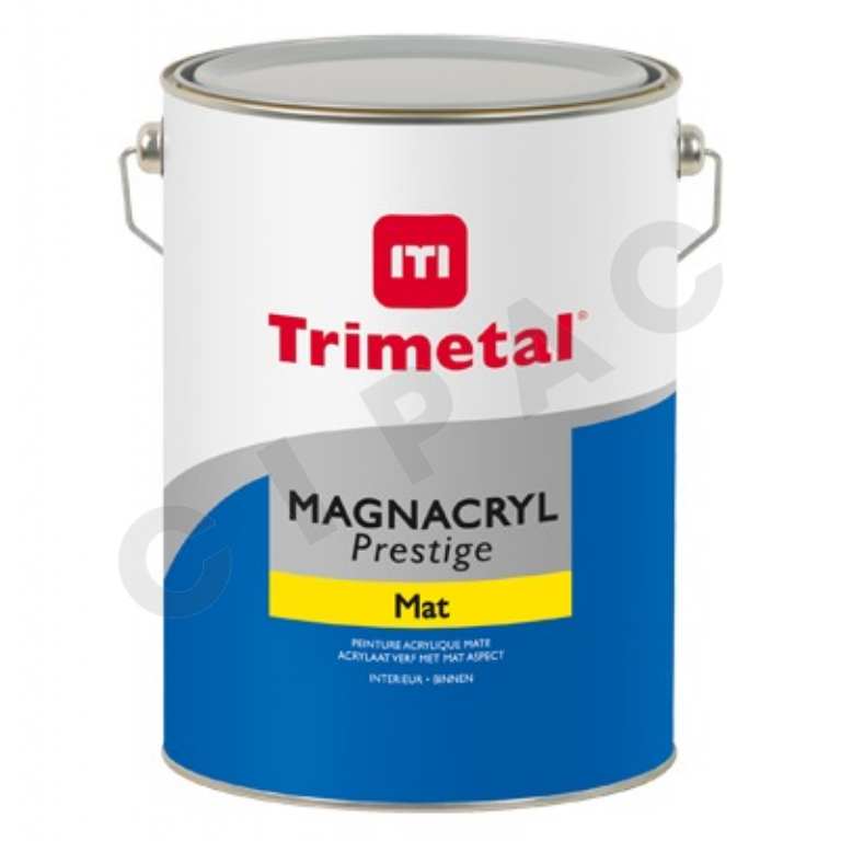 Cipac TRIMETAL - TR MAGNACRYL PRESTIGE MAT 001 5L - TMCPM5