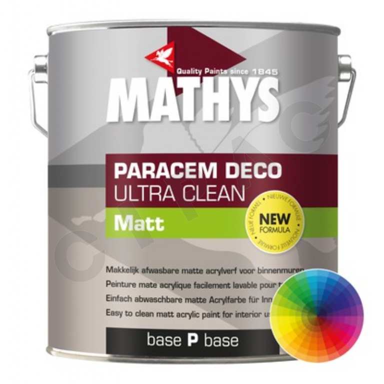 Cipac MATHYS - PARACEM DECO UL CLEAN BASE P 10L - 843.PN.10P