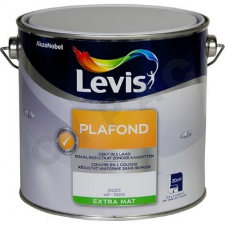 Cipac LEVIS - LEVIS PLAFOND 2,5L 0001 - LPLAN2.50001