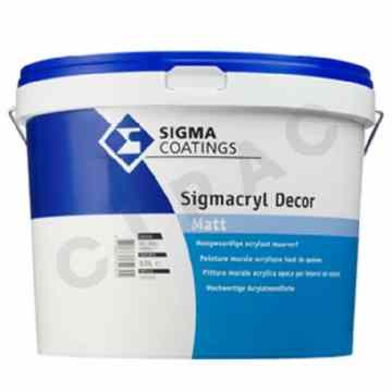 Cipac SIGMA - SIGMACRYL DECOR MATT BLANC 2,5L - 252343