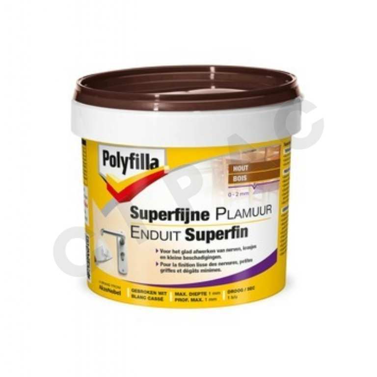Cipac POLYFILLA - PF ENDUIT SUPERFIN 500 G - PESFI500