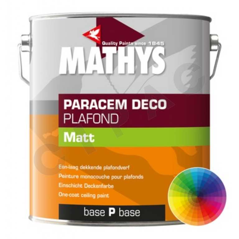 Cipac MATHYS - PARACEM DECO PLAFOND WIT 1LT - 833.1.1