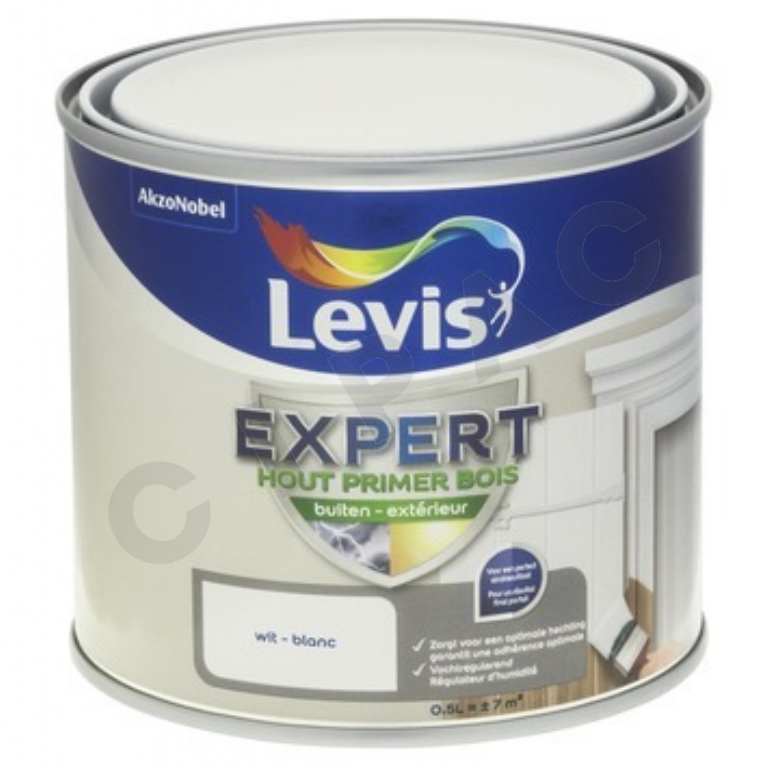 Cipac LEVIS - LEVIS EXPERT LAK PRIMER EXT. 0,5L BLANC - LLPRE0.5BL