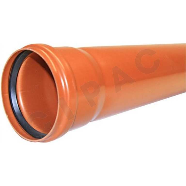Cipac NICOLL - LENGTE PVC-RIOOL 110X5M PRIJS/LG - 22915