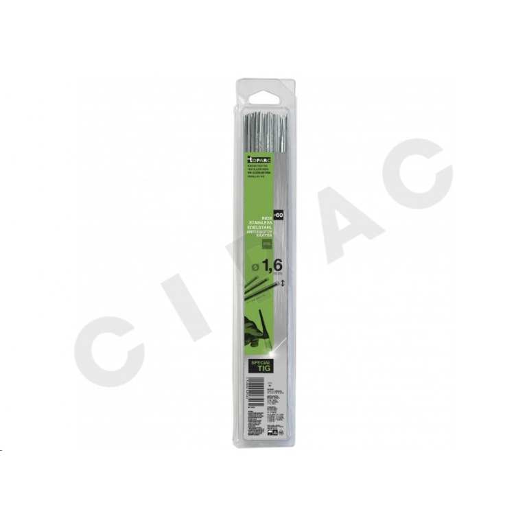 Cipac CONTIMAC - METAL D'APP.TIG POUR L'INOX 316L/2.0MM/0.30KG/333MM - 97154
