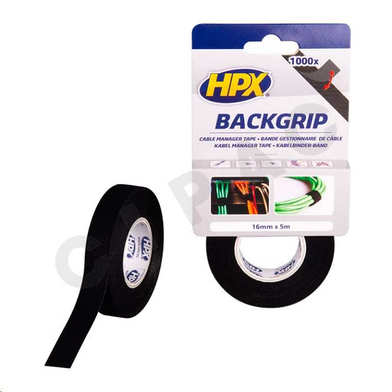 Cipac HPX - BACK GRIP - NOIR 16MM X 5M - BG1605