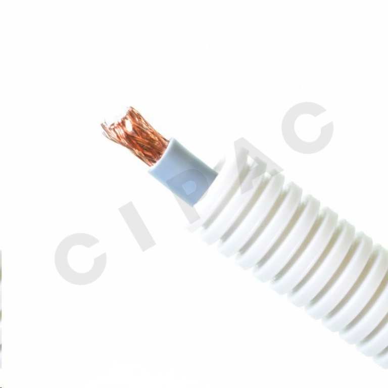 Cipac FLEX - ELECTRICITE - COAX TLN PVC6 D16 R100 KOKA - 72061016PVC6GRHI01AA