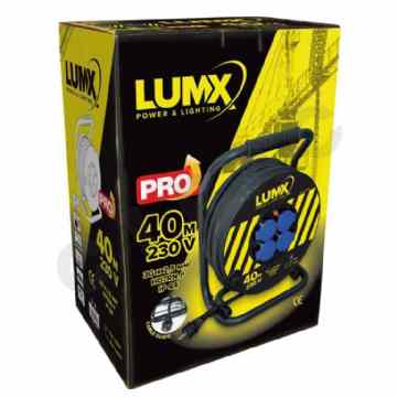 Cipac LUMX - ENROULEUR PROFESSIONNEL 3G2,5MM² - 40M - 2P+T - LM 85140