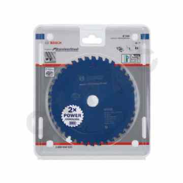 Cipac BOSCH - LAME POUR SCIE CIRCULAIRE ACCU EXPERT FOR STAINLESS STEEL 160X20X1.6/1.3X40T - 2608644533