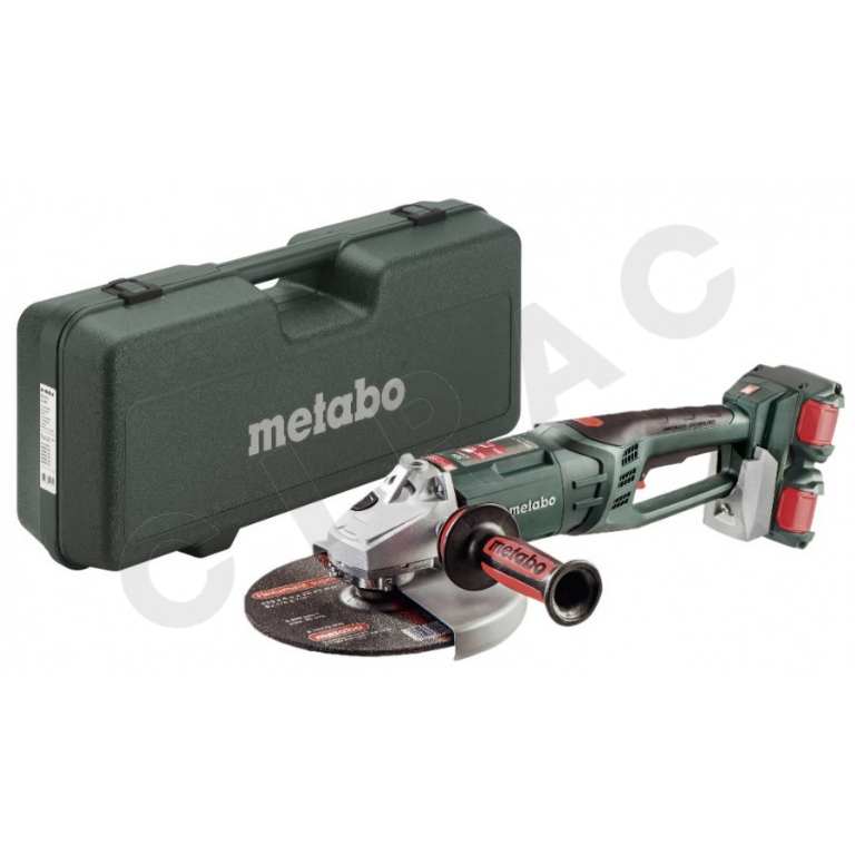 Cipac METABO - **SUP** WPB 36-18 LTX BL 230 MEULEUSE D'ANGLE 2X 18V BODY KOFFER / COFFRE BRUSHLESS (FS4) - 613102840