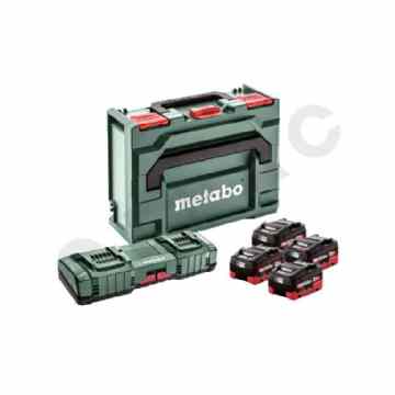 Cipac METABO - BASIC SET 4 X LIHD 5,5AH + ASC 145 DUO + MB 18V LIHD 18V 4X5,5AH ASC 145 DUO METABOX - 685180000