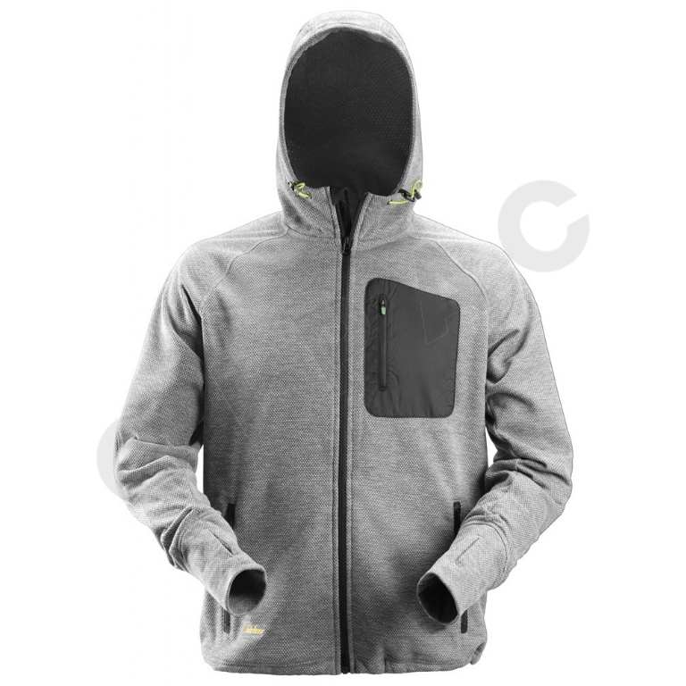 Cipac SNICKERS - SWEAT CAPUCHE POLAIRE, FW GRIS XXL - 80411804008