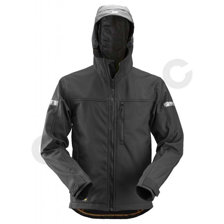 Cipac SNICKERS - SOFTSHELL À CAPUCHE, AW NOIR TAILLE: S REGULAR - 12290404004