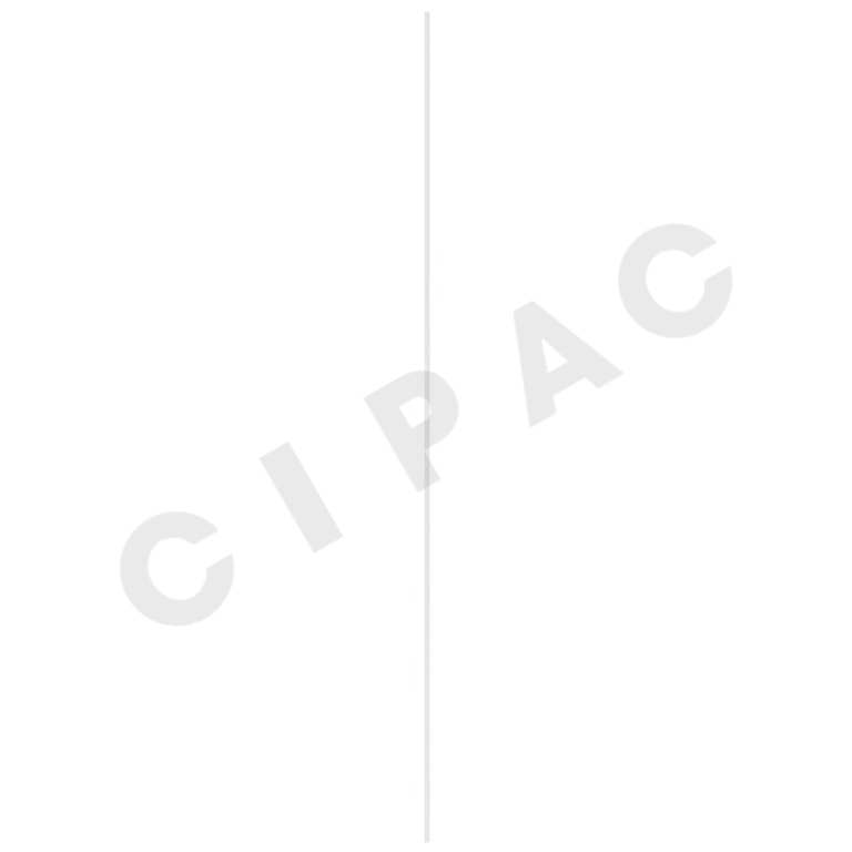 Cipac JEWE - HOLLAT MDF 22X22MM WIT ES 260CM - 9344