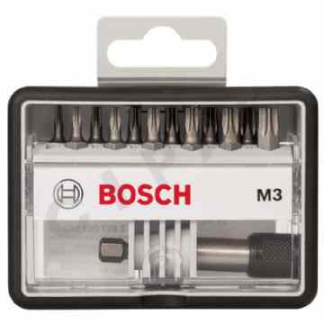 Cipac BOSCH - 13-DELIGE BITSET ROBUST LINE MAXGRIP M3, TORX - 2607002565