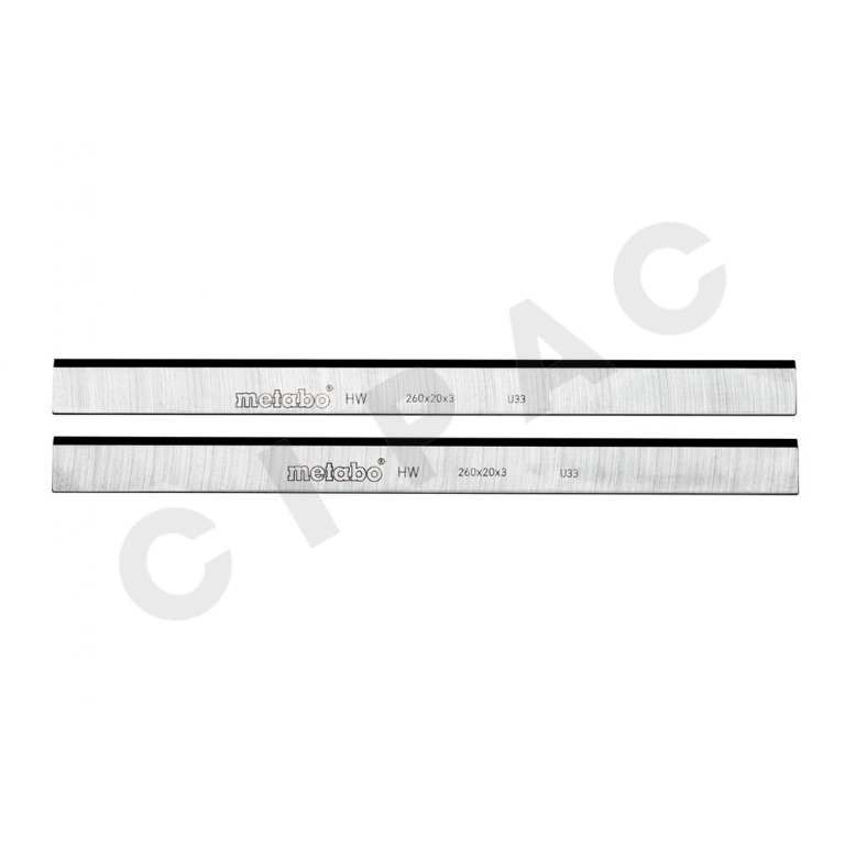 Cipac METABO - HC 260 C/M/K, LAME DE RABOT CARBURE - 0911030730